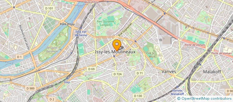 localisation de l'entreprise SCI RONCHOL à ISSY-LES-MOULINEAUX
