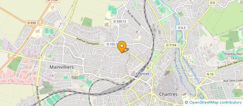 localisation de l'entreprise SCI RONCLAIR à CHAMPHOL