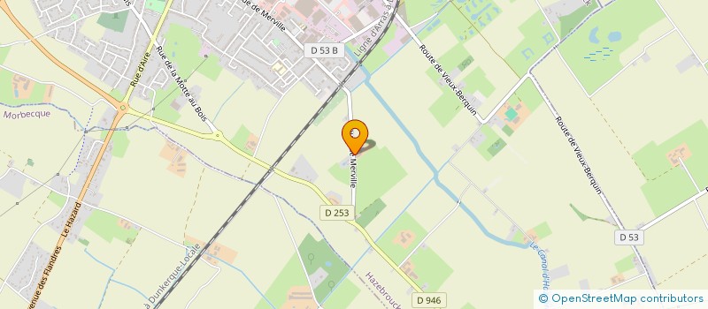 localisation de l'entreprise SCI RONCQ K42  HAZEBROUCK