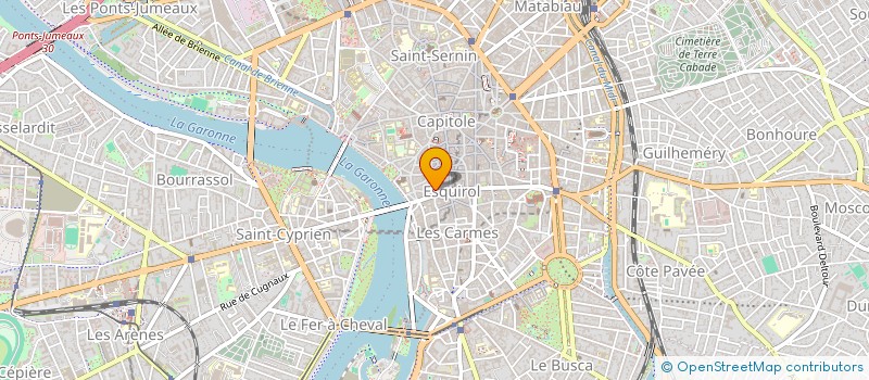 localisation de l'entreprise SCI RONCQ NAL  TOULOUSE