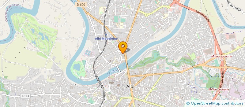 localisation de l'entreprise SCI ROND DE GESSE à ALBI