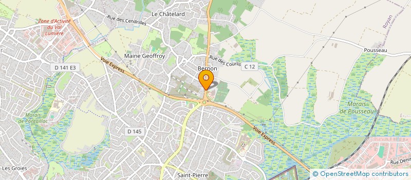 localisation de l'entreprise SCI ROND POINT DU LITTORAL  ROYAN