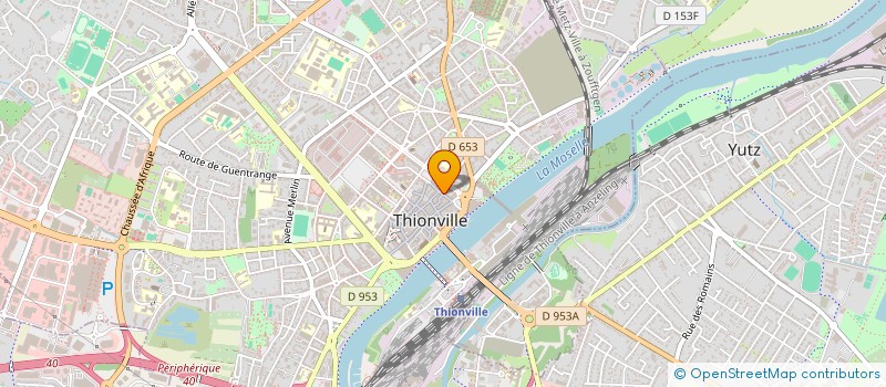 localisation de l'entreprise SCI RONDA à THIONVILLE