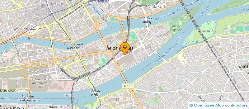 localisation de l'entreprise SCI RONDAGM1 à NANTES