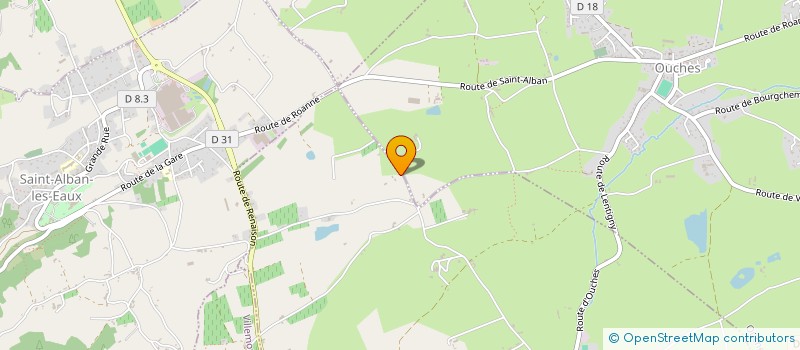 localisation de l'entreprise SCI RONDARD DES MILLETS  LENTIGNY