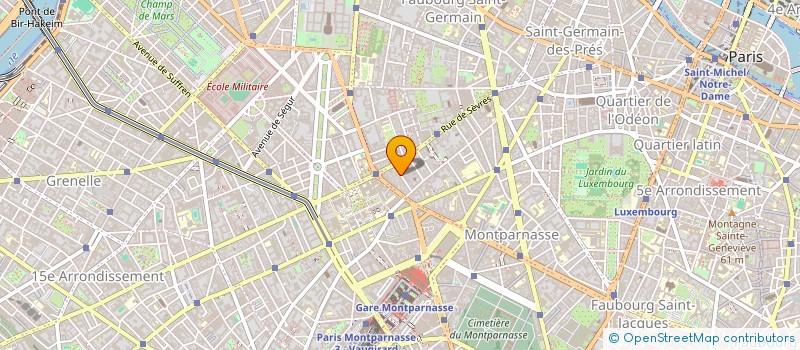 localisation de l'entreprise SCI RONDEL  PARIS
