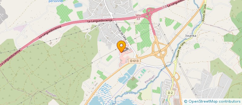 localisation de l'entreprise SCI RONDELET 28  POUSSAN