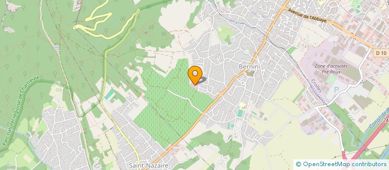 localisation de l'entreprise SCI RONDELLE  BERNIN