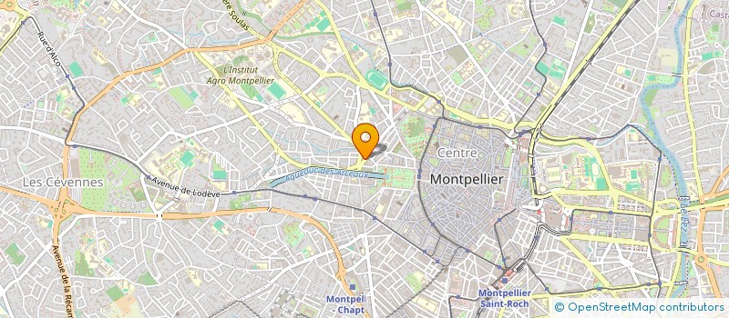 localisation de l'entreprise SCI RONDONY à MONTPELLIER