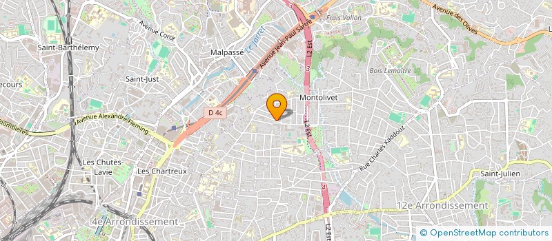 localisation de l'entreprise SCI RONDOUDOU à MARSEILLE