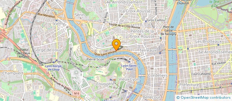 localisation de l'entreprise SCI RONERI à LYON