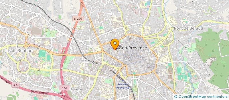 localisation de l'entreprise SCI RONFLEX  AIX-EN-PROVENCE