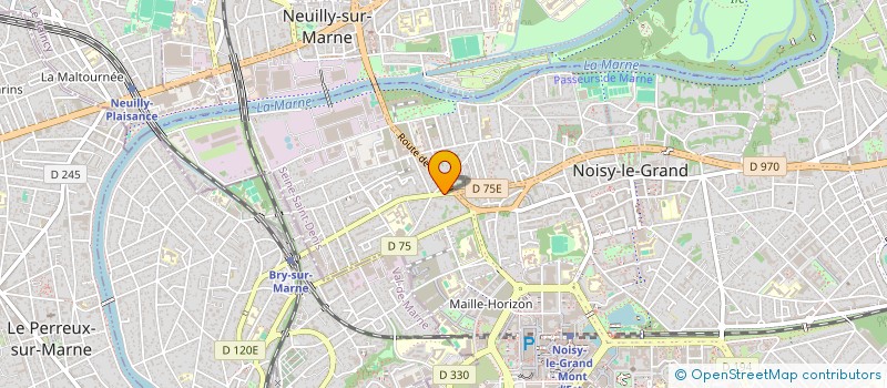 localisation de l'entreprise SCI RONI  NOISY-LE-GRAND