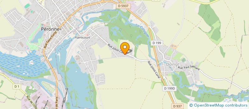 localisation de l'entreprise SCI RONI  DOINGT