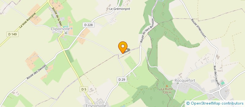 localisation de l'entreprise SCI RONIC  CLIPONVILLE