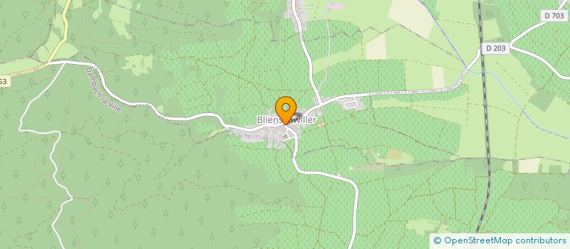 localisation de l'entreprise SCI RONIC  BLIENSCHWILLER