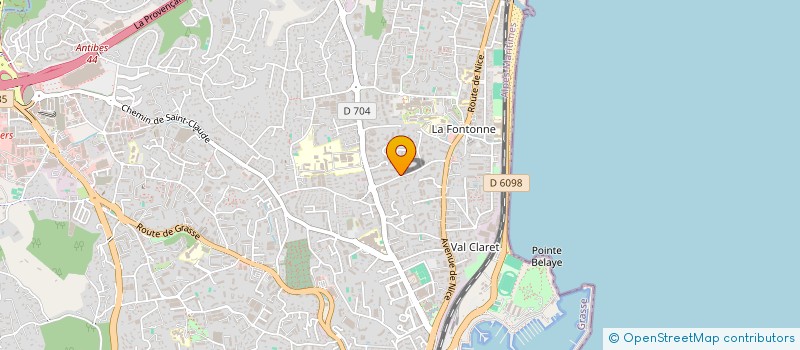 localisation de l'entreprise SCI RONIE à ANTIBES