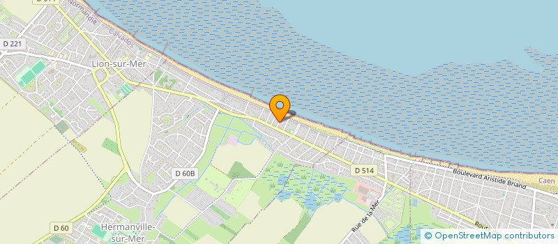 localisation de l'entreprise SCI RONNEL à HERMANVILLE-SUR-MER