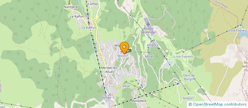 localisation de l'entreprise SCI RONOBA à LES ALLUES