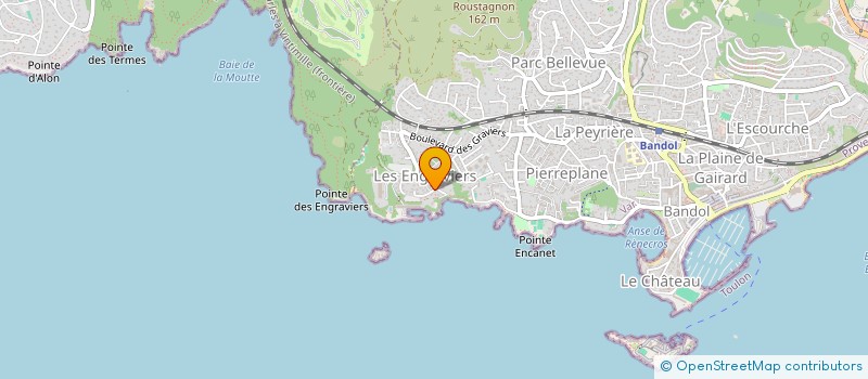 localisation de l'entreprise SCI RONOPAXA  BANDOL