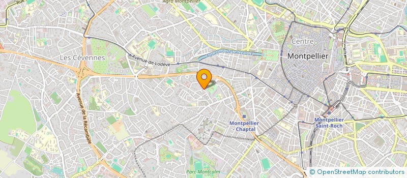 localisation de l'entreprise SCI RONSARD à MONTPELLIER