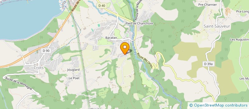 localisation de l'entreprise SCI RONTEIX-GONIN  BARATIER