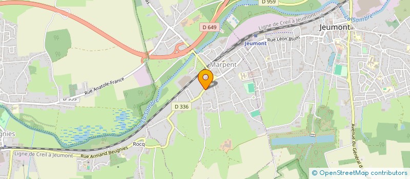 localisation de l'entreprise SCI ROOSE-BURIE  MARPENT