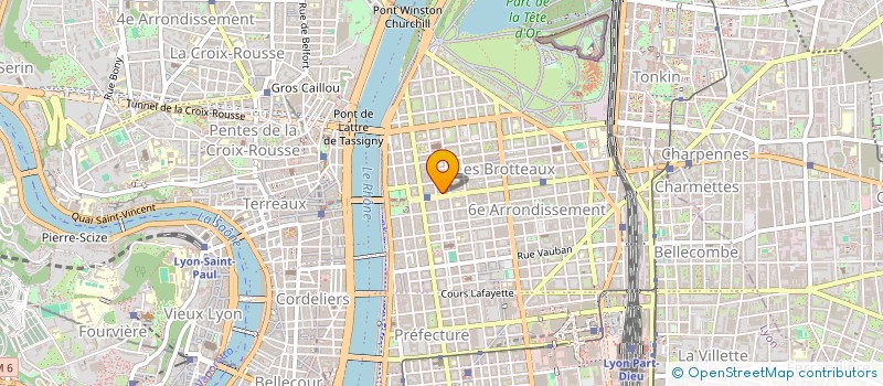 localisation de l'entreprise SCI ROOSEVELT 15  LYON