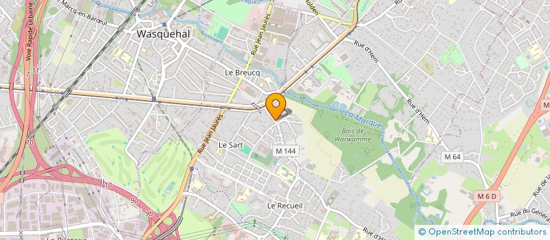 localisation de l'entreprise SCI ROOSEVELT à VILLENEUVE-D'ASCQ