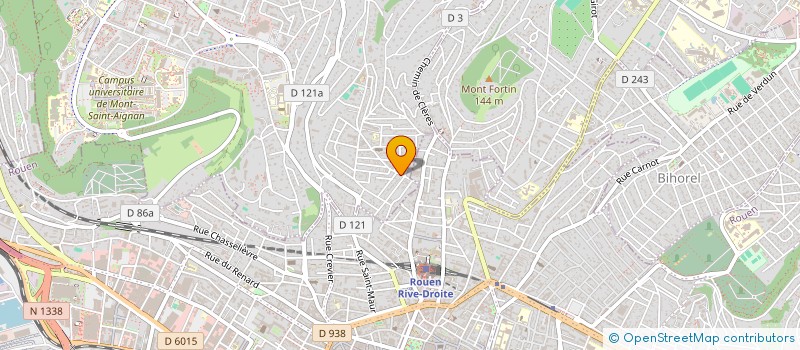 localisation de l'entreprise SCI ROOTS  MONT-SAINT-AIGNAN