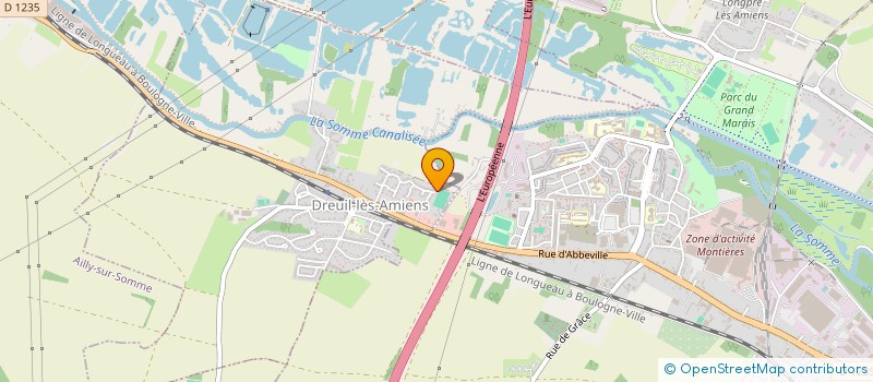 localisation de l'entreprise SCI ROOX à DREUIL-LES-AMIENS