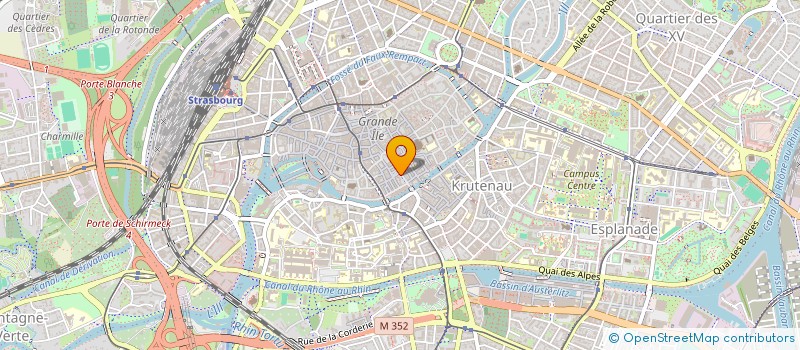 localisation de l'entreprise SCI ROPAS  STRASBOURG