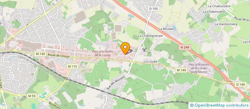 localisation de l'entreprise SCI ROPHIBAIL  HAUTE-GOULAINE