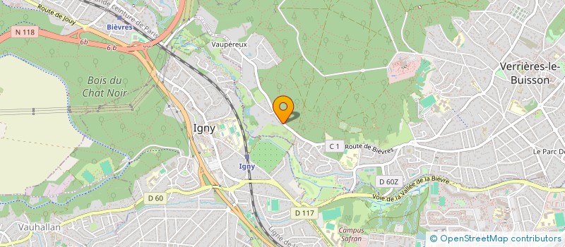 localisation de l'entreprise SCI ROPHITHI à VERRIERES-LE-BUISSON
