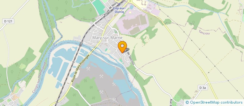 localisation de l'entreprise SCI ROPTIN SYLLA  MARY-SUR-MARNE