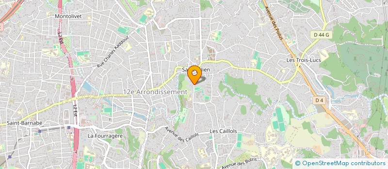 localisation de l'entreprise SCI ROQUE à MARSEILLE