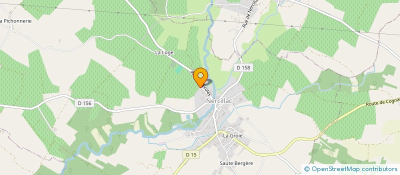localisation de l'entreprise SCI ROQUE à NERCILLAC