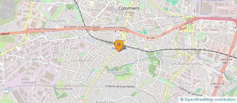 localisation de l'entreprise SCI ROQUE-PAVA à COLOMIERS