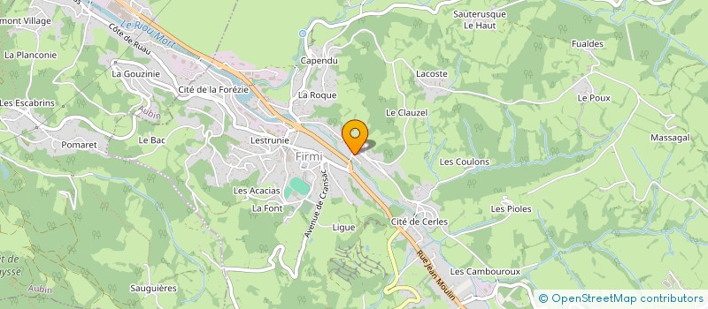 localisation de l'entreprise SCI ROQUELONGUE  BOISSE-PENCHOT