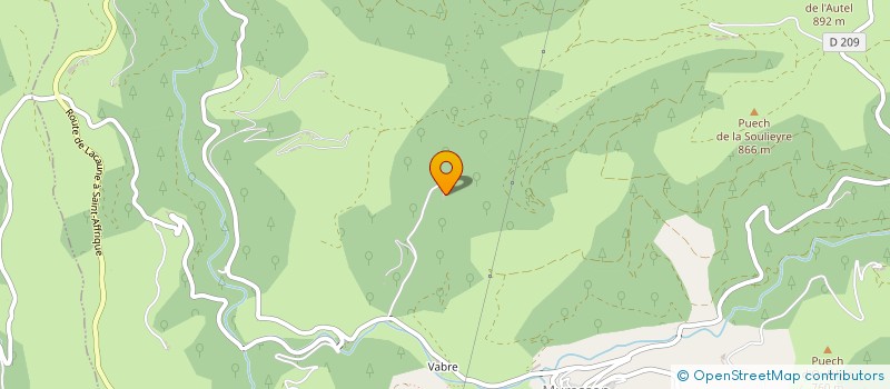 localisation de l'entreprise SCI ROQUES A BETIRAC  COMBRET