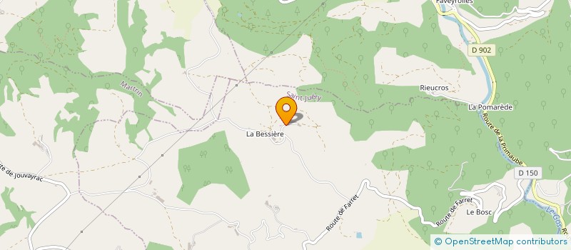 localisation de l'entreprise SCI ROQUES-COUDOL  COUPIAC