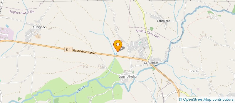 localisation de l'entreprise SCI ROQUES VIDAL  ANGLARS-SAINT-FELIX