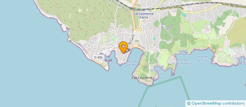 localisation de l'entreprise SCI ROQUETAILLADE  MARTIGUES