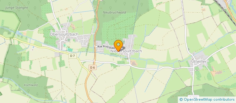 localisation de l'entreprise SCI RORA  NIEDERSOULTZBACH