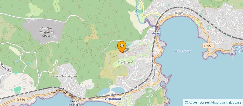 localisation de l'entreprise SCI RORATHICAJU à SAINT-RAPHAEL