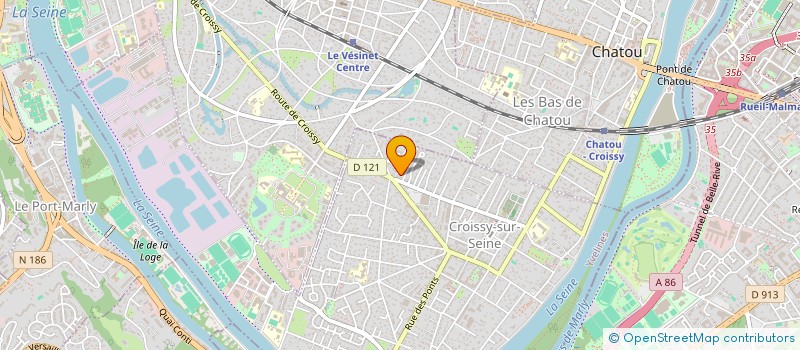 localisation de l'entreprise SCI RORE  CROISSY-SUR-SEINE