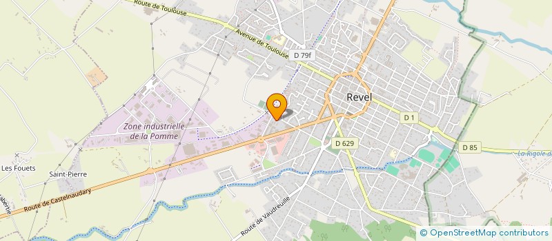 localisation de l'entreprise SCI RORI EN ABREGE SCI RORI  REVEL