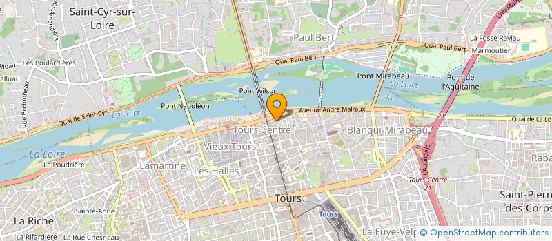 localisation de l'entreprise SCI ROROPITO  TOURS