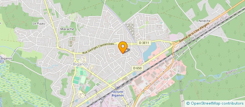 localisation de l'entreprise SCI ROS  BIGANOS