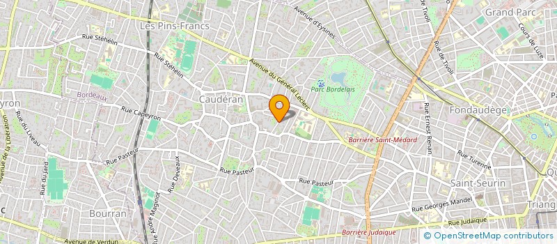 localisation de l'entreprise SCI ROS LAURENT  BORDEAUX